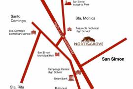 North Grove Pampanga Vicinity map